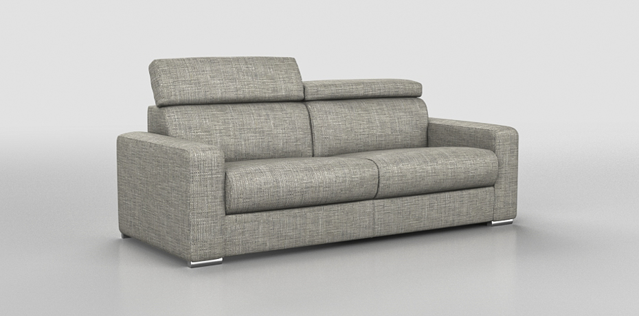 Montecchio - 4 seater sofa bed large armrest